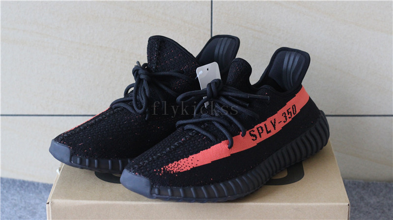 Adidas Yeezy 350 Boost V2 Black red